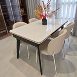  Bộ bàn ăn thông minh mặt đá Razor ghế Princeton 