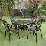  Bộ Bàn Ghế Sân Vườn BN15 + GN21 - Thiết Kế Sang Trọng Bền Bỉ Phù Hợp Không Gian Ngoài Trời 