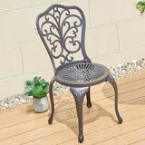  Bộ Bàn Tròn Nhôm Đúc Mặt Đá Ngoài Trời HPBN27+DPAV1A 