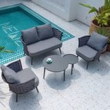  Bộ Sofa Ngoài Trời SR01 – Sự Lựa Chọn Hoàn Hảo Cho Không Gian Ngoài Trời Sang Trọng 
