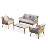  Bộ Sofa Ngoài Trời SR02 – Sang Trọng và Đẳng Cấp 