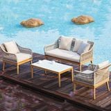  Bộ Sofa Ngoài Trời SR02 – Sang Trọng và Đẳng Cấp 