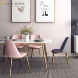  Bộ Bàn Ăn Mặt Đá Agnes Ghế Aurora Thiết Kế Hiện Đại 