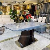  Bộ Bàn Ăn Thông Minh Mặt Đá Lazio + Ghế Nate - Sự Kết Hợp Đẳng Cấp Và Tiện Nghi 