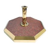  Dù Đỉnh Nhọn Nhôm 8 Kèo Sơn Vân Gỗ LHOD09 – Đẳng Cấp Sang Trọng, Bền Bỉ Ngoài Trời 