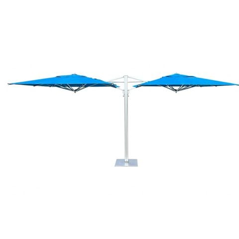 Dù vuông 2 cánh che nắng diện rộng