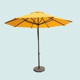  Ô Dù Tròn Chính Tâm Tròn 1 Tầng  PAOD01 – Che Nắng Hiệu Quả, Tô Điểm Không Gian Ngoại Thất 