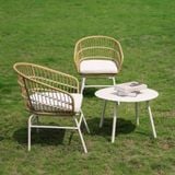  Bộ Bàn Ghế Ban Công CB395244 - Thiết Kế Tinh Tế, Bền Bỉ, Phù Hợp Không Gian Ngoài Trời 