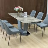  Ghế Ăn Bọc Da Cao Cấp Brain 