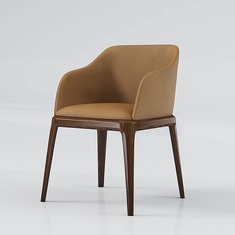 ghế grace có tay LHG02 laviehome chân gỗ ash