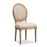  Ghế Louis Không Tay Tựa Mây LHG24 