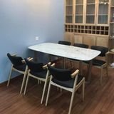  Ghế Gỗ Bọc Da Kai LHG04 