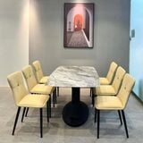  Ghế Ăn Bọc Da Cao Cấp Ducan 