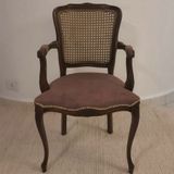  Ghế Louis XVI Có Tay Tựa Mây LHG26 