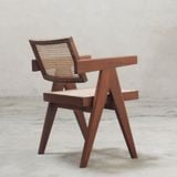  Ghế Vleg Có Tay Mặt Mây LHG75 