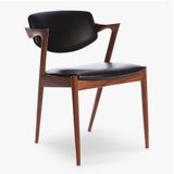  Ghế Gỗ Bọc Da Kai LHG04 