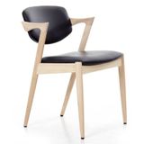  Ghế Gỗ Bọc Da Kai LHG04 