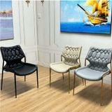  Ghế Ăn Mạ Vàng Minimalist  ADT1815 