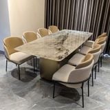  Ghế Ăn Bọc Da Cao Cấp Minotti 