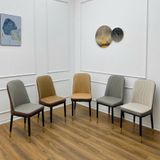  Ghế Ăn Bọc Da Cao Cấp Monet Không Tay 