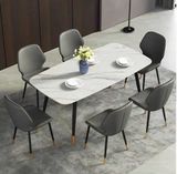  Ghế Ăn Nordic Chân Núm Đồng 