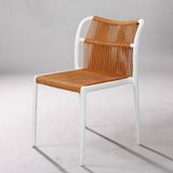  Ghế Nhựa Đúc S3038 - Thiết Kế Đan Dây Dù Hiện Đại, Bền Bỉ Với Thời Gian 