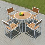  Ghế Ngoài Trời Polywood Tay Vuông HPG3 