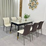  Ghế Ăn Bọc Da Cao Cấp Willow 