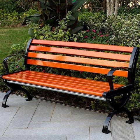 Ghế Dài Công Viên ANGCV04 – Kết Hợp Nhôm Đúc và Gỗ Tự Nhiên Cho Không – Nội  Thất LavieHome