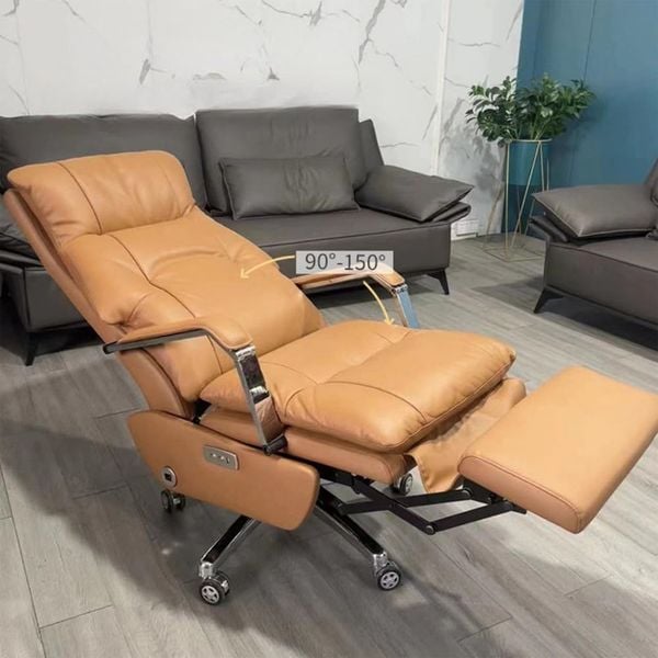 Ghế giám đốc màu nâu TKT12