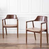  Ghế Gỗ Bọc Da Hirosima LHG06 