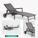  Ghế Hồ Bơi Textilene GL17 – Phong Cách Hiện Đại Cho Không Gian Ngoại Thất 