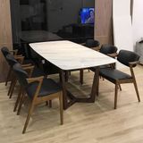  Ghế Gỗ Bọc Da Kai LHG04 