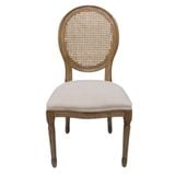  Ghế Louis Không Tay Tựa Mây LHG24 