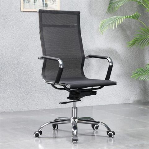 Ghế lưới chân xoay, nâng đỡ cột sống tối ưu