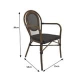  Ghế Lưới Textilene Ngoài Trời GC03 - Phong Cách Thanh Lịch Cho Không Gian Ngoại Thất 