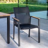  Ghế Khung Nhôm Lưới Textilene Ngoài Trời DPAV09 