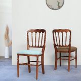  Ghế Gỗ Napoleon Mặt Nệm LHG08 