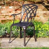  Ghế Nhôm Đúc Ngoài Trời GN19 - Phong Cách Bền Bỉ, Sang Trọng Cho Không Gian Ngoài Trời 