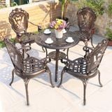  Ghế Nhôm Đúc Ngoài Trời DPAV03 