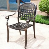  Bộ Bàn Ghế Nhôm Đúc Mặt Đá Ngoài Trời BN04TM + DPAV4 