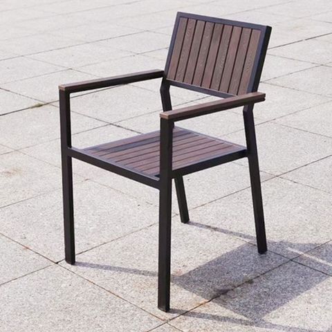 Ghế Polywood giả gỗ cao cấp cho ngoài trời