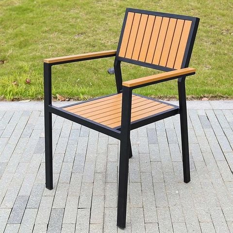 Ghế Polywood giả gỗ cao cấp cho ngoài trời