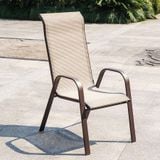  Ghế Ngoài Trời Khung Thép Lưới Textilene DPAV13 