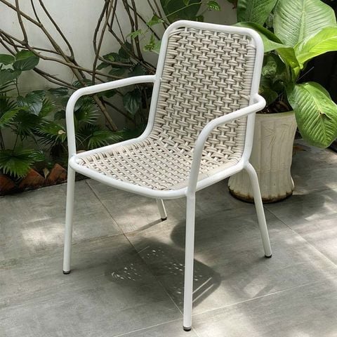 Ghế giả mây sân vườn cao cấp cho ngoài trời
