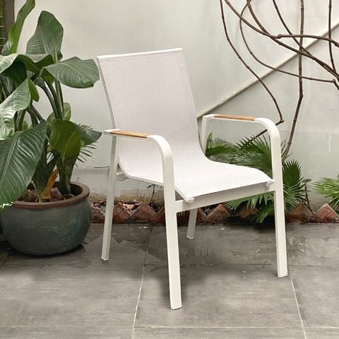 Ghế Textilene ngoài trời chống thời tiết khắc nghiệt