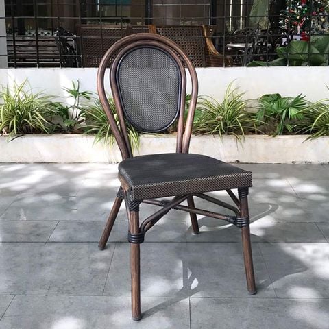 Ghế Textilene sân vườn, phong cách tối giản, dễ vệ sinh