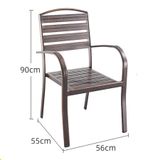  Ghế Ngoài Trời Nhôm Đúc K1 