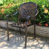  Ghế Nhôm Đúc Ngoài Trời DPAV4B 