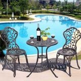  Ghế Nhôm Đúc Ngoài Trời DPAV1B 